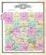 County Map - Outlline, Monroe County 1915